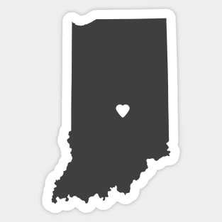 Indiana Love Sticker